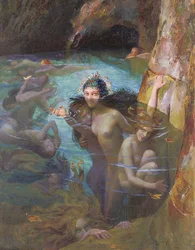 Sea Nymphs at a Grotto